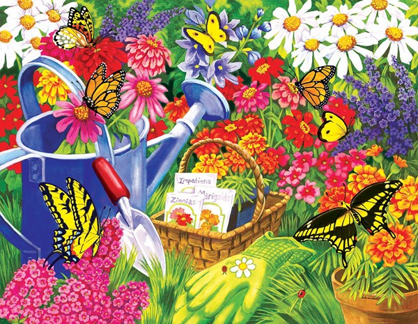 SunsOut (62902) - Nancy Wernersbach: "A Home for Butterflies" - 1000 pièces