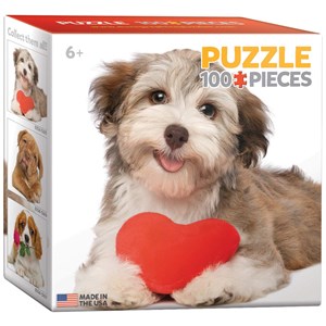 Eurographics (8104-0615) - "Dog with Heart" - 100 pièces