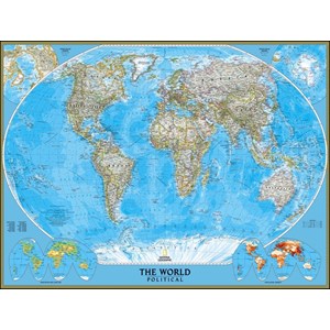 New York Puzzle Co (NPZNG1601) - "The World" - 1000 pièces