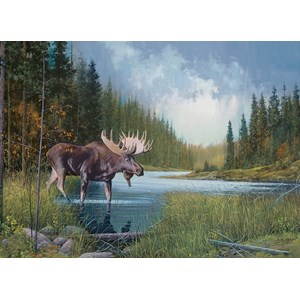 Cobble Hill (51841) - Douglas Laird: "Moose Lake" - 1000 pièces