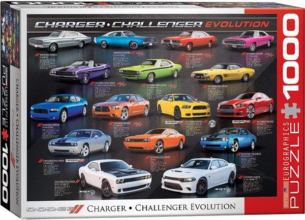Eurographics (6000-0949) - "Dodge Charger Challenger Evolution" - 1000 pièces