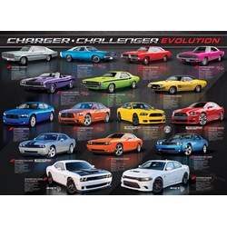 Eurographics (6000-0949) - "Dodge Charger Challenger Evolution" - 1000 pièces