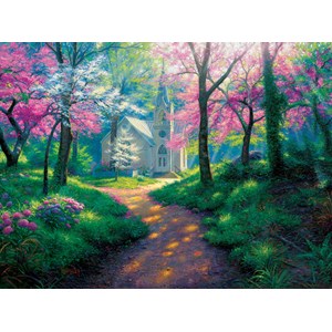 SunsOut (52915) - Mark Keathley: "Spring Chapel" - 1000 pièces