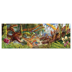 Melissa and Doug (8908) - "Dinosaur World" - 200 pièces