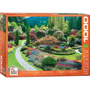 Eurographics (6000-0700) - "The Butchart Gardens Sunken Garden" - 1000 pièces