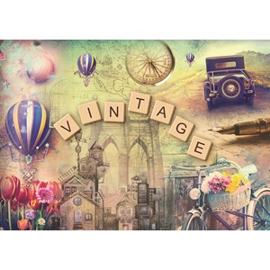 Trefl (372406) - "Vintage" - 500 pièces