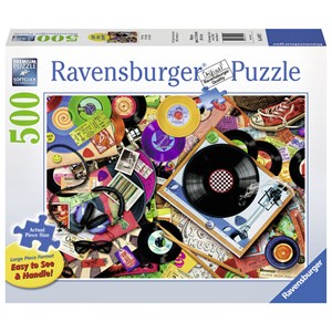 Ravensburger (14917) - Aimee Stewart: "Viva le Vinyl" - 500 pièces