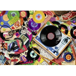 Ravensburger (14917) - Aimee Stewart: "Viva le Vinyl" - 500 pièces