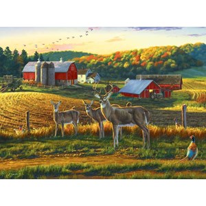Buffalo Games (11238) - Darrell Bush: "Harvest Time" - 1000 pièces