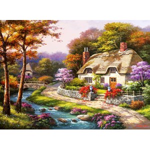 Anatolian (3577) - Sung Kim: "Spring Cottage" - 500 pièces