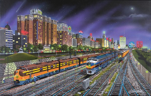 SunsOut (21385) - Robert West: "Chicago Nights" - 1000 pièces