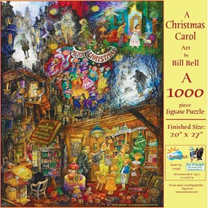 SunsOut (21946) - Bill Bell: "A Christmas Carol" - 1000 pièces