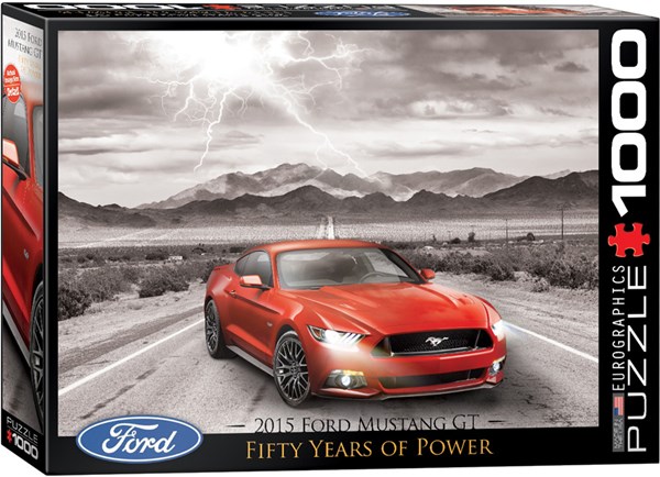 Eurographics (6000-0702) - "2015 Ford Mustang GT" - 1000 pièces