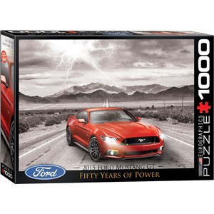 Eurographics (6000-0702) - "2015 Ford Mustang GT" - 1000 pièces