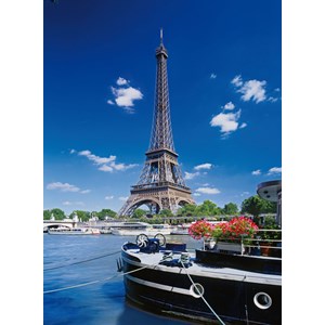 Clementoni (30302) - "Eiffel Tower Boat View" - 500 pièces