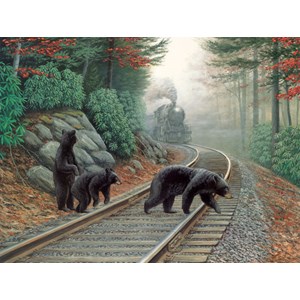 SunsOut (48804) - Dan Christ: "Bear Tracks" - 500 pièces