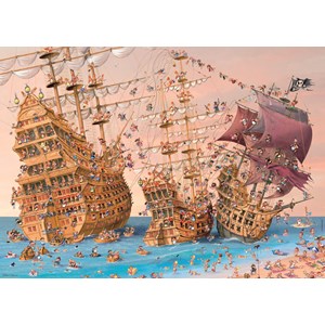 Heye (29570) - François Ruyer: "Corsaires" - 1000 pièces