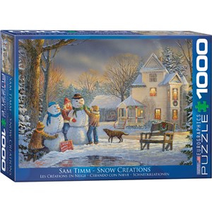 Eurographics (6000-0607) - Sam Timm: "Snow Creations" - 1000 pièces
