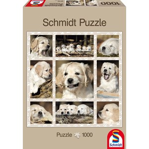 Schmidt Spiele (58155) - "Dog Kids" - 1000 pièces
