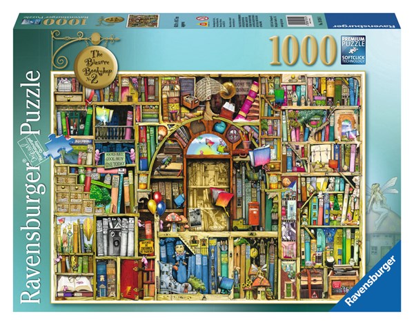Ravensburger (19314) - Colin Thompson: "Bizarre Bookshop 2" - 1000 pièces