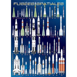 Eurographics (6000-1015) - "Fusées spatiales internationales" - 1000 pièces