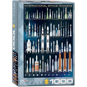 Eurographics (6000-1015) - "Fusées spatiales internationales" - 1000 pièces