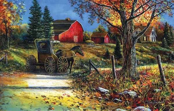 SunsOut (67393) - Jim Hansel: "Country Roadside" - 1000 pièces