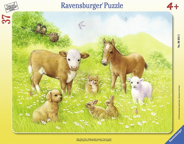 Ravensburger (06631) - "In the Pasture" - 37 pièces