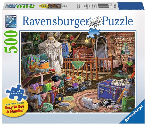 Ravensburger (14869) - Tom Antonishak: "The Attic" - 500 pièces