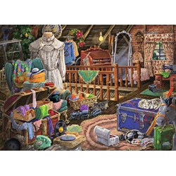 Ravensburger (14869) - Tom Antonishak: "The Attic" - 500 pièces