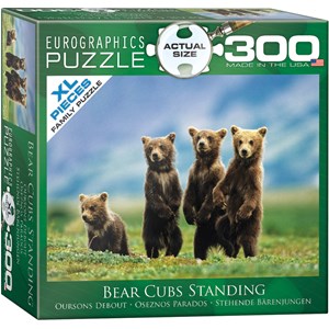 Eurographics (8300-0531) - "Bear Cubs Standing" - 300 pièces