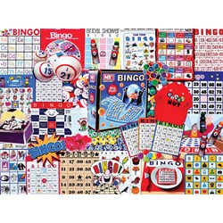 White Mountain (1087PZ) - Charlie Girard: "Bingo" - 1000 pièces