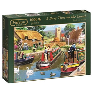 Falcon (11107) - Kevin Walsh: "Busy Time on the Canal" - 1000 pièces