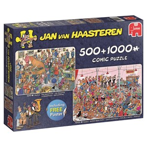 Jumbo (19058) - Jan van Haasteren: "Let's Party!" - 500 1000 pièces