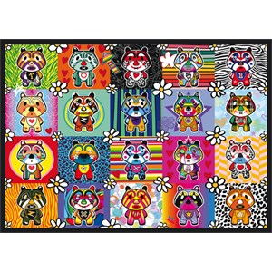 Schmidt Spiele (58215) - "Tantan & Momo" - 500 pièces