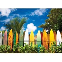Eurographics (6000-0550) - "Le paradis des Surfers, Hawaii" - 1000 pièces