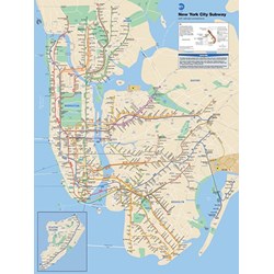 New York Puzzle Co (SW101) - "NYC Subway" - 500 pièces