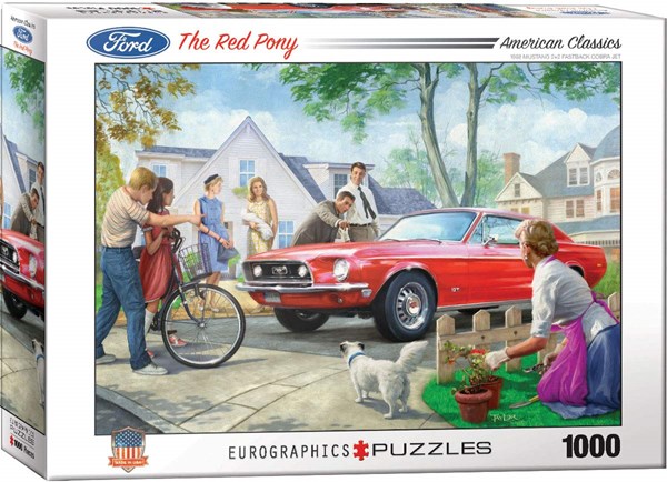 Eurographics (6000-0956) - "The Red Pony" - 1000 pièces