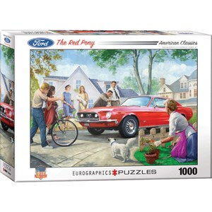 Eurographics (6000-0956) - "The Red Pony" - 1000 pièces