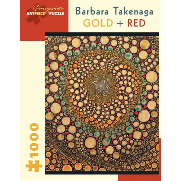 Pomegranate (AA836) - Barbara Takenaga: "Gold + Red" - 1000 pièces