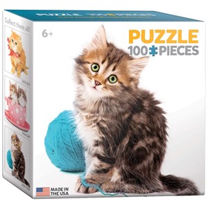 Eurographics (8104-0620) - "Kitten with Wool" - 100 pièces