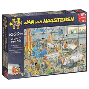 Jumbo (19050) - Jan van Haasteren: "Faits Saillants Techniques" - 1000 pièces