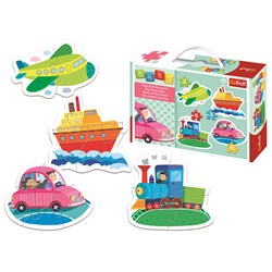 Trefl (360578) - "Moyens de Transport" - 2 3 4 5 pièces