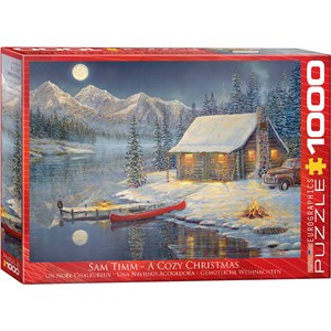 Eurographics (6000-0608) - Sam Timm: "Cozy Christmas" - 1000 pièces