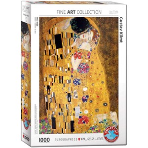 Eurographics (6000-4365) - Gustav Klimt: "Le Baiser" - 1000 pièces