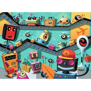 Ravensburger (10686) - "Robots" - 100 pièces