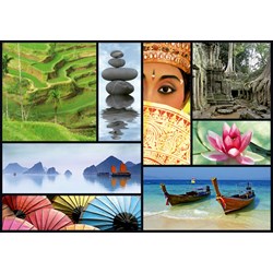 Educa (16294) - "Colors of Asia" - 1000 pièces