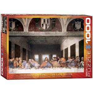Eurographics (6000-1320) - Leonardo Da Vinci: "La Cène" - 1000 pièces