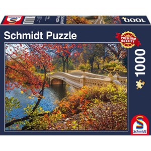 Schmidt Spiele (58305) - "Walk in Central Park New York City" - 1000 pièces