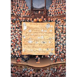 Heye (29564) - Jean-Jacques Loup: "La partition" - 1000 pièces